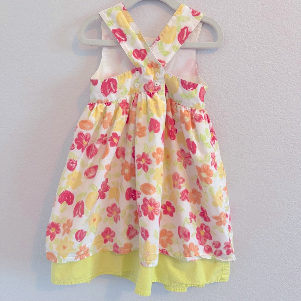 Bundle of 2 Flower Pattern Dresses: Emma’s Garden and Wonder Nation. Siz… - Picture 7 of 14